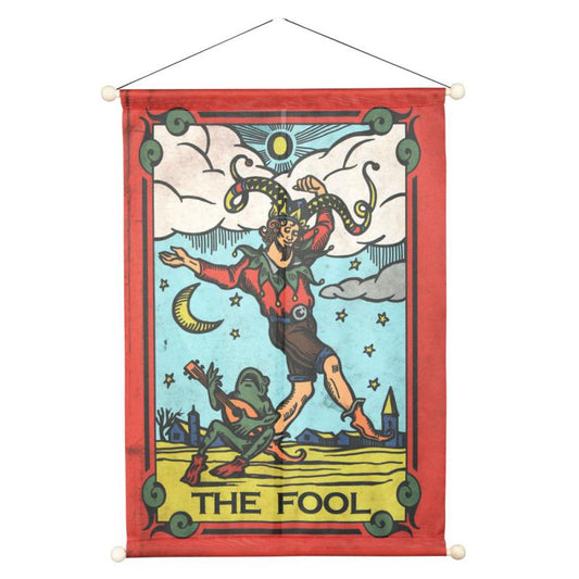 Fool Tarot Banner 12"X18"