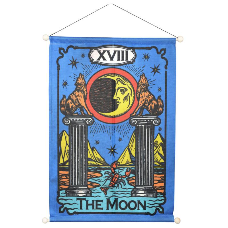 THE MOON TAROT BANNER 12"X18"
