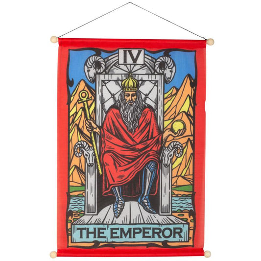 THE EMPEROR TAROT BANNER 12x18"