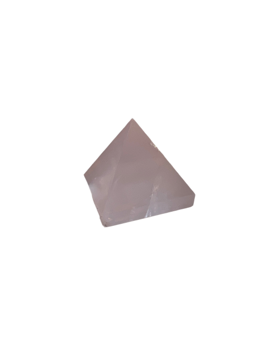 Natural Pyramid Rose Quartz Crystal