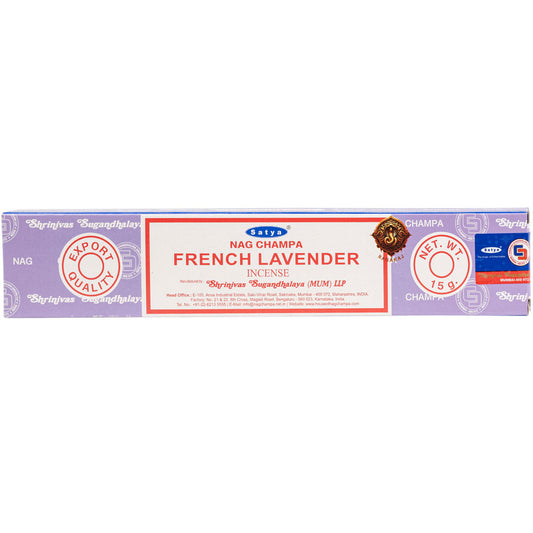 Satya French Lavender Incense Sticks 15 Grams