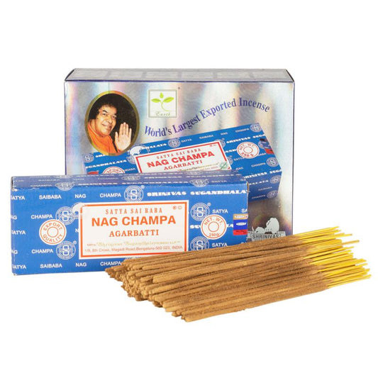 Satya Nag Champa Hand Rolled Incense Sticks (250g)
