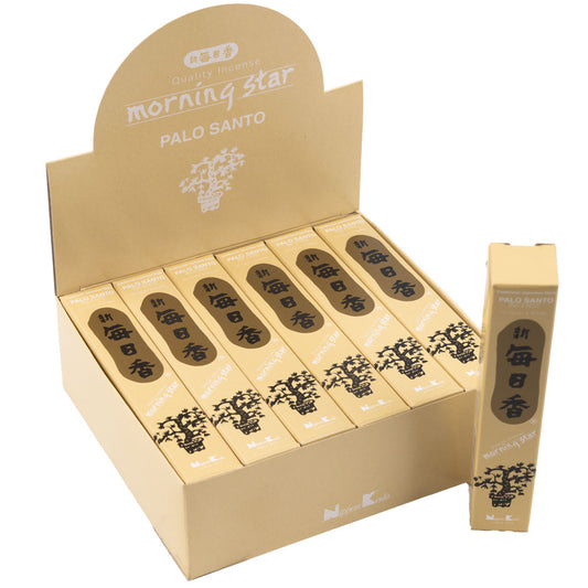 Morning Star Palo Santo Incense Sticks (50) And Holder