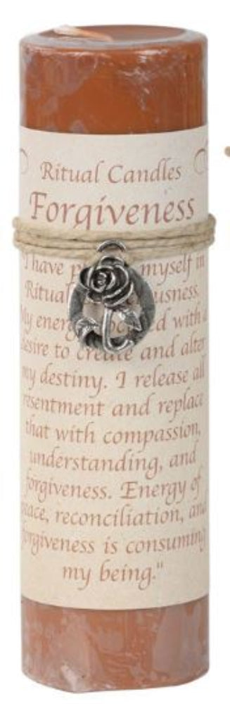 FORGIVENESS - RITUAL PEWTER PENDANT CANDLES