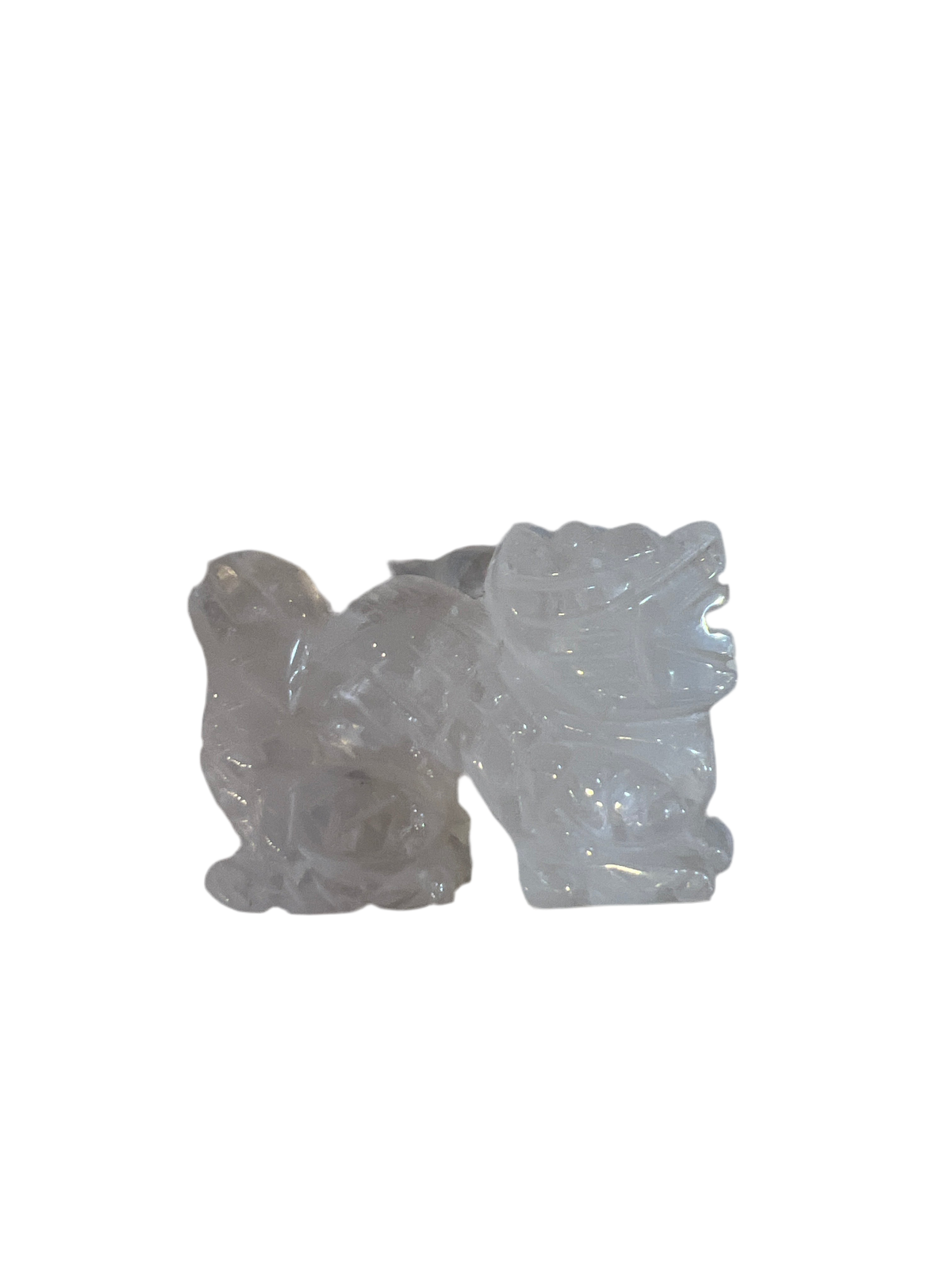 Clear Quartz Crystal 50mm Dragon