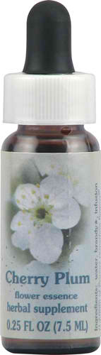 Dr. Edward Bach Cherry Plum Flower Essence Herbal Supplement - 0.25 fl oz at Namaste Bookshop near Union Square, NYC
