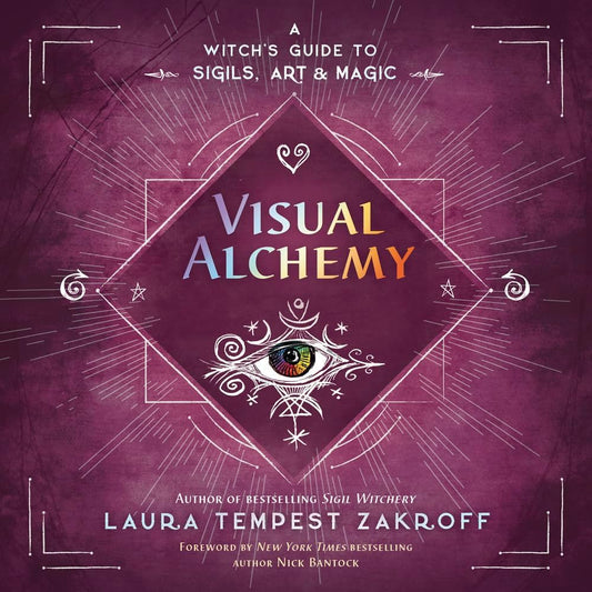 Visual Alchemy by Laura Tempest Zakroff – a modern guide blending art and magic to enhance personal ritual and creativity.
