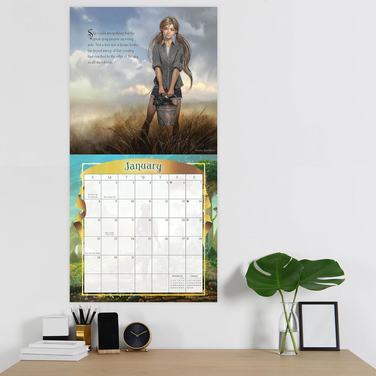 Llewellyn's 2026 Wizard of Oz Calendar