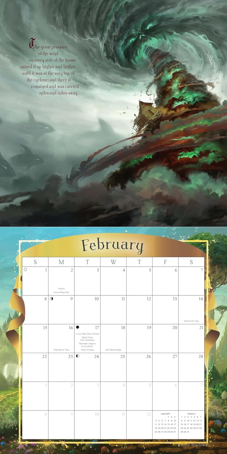 Llewellyn's 2026 Wizard of Oz Calendar