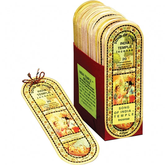 India Temple Incense 25 Grams - Song Of India