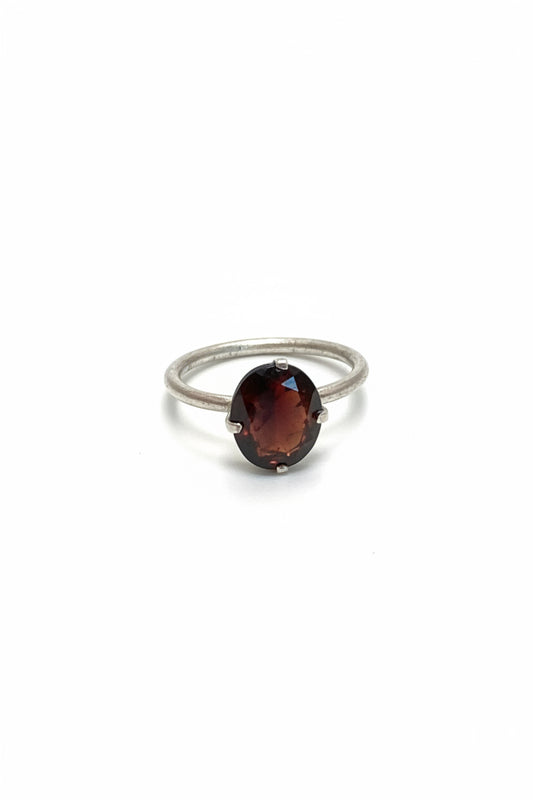 Agate Geode .925 Silver Ring
