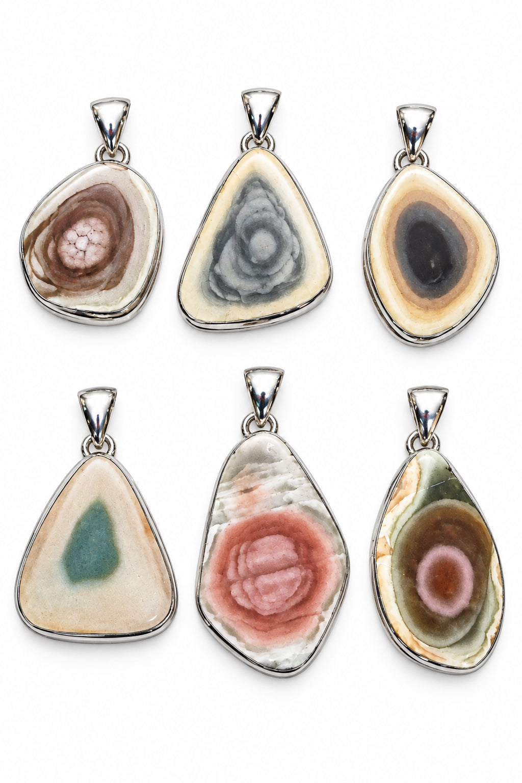 Royal Imperial Jasper-Mexico Sterling Silver Pendant
