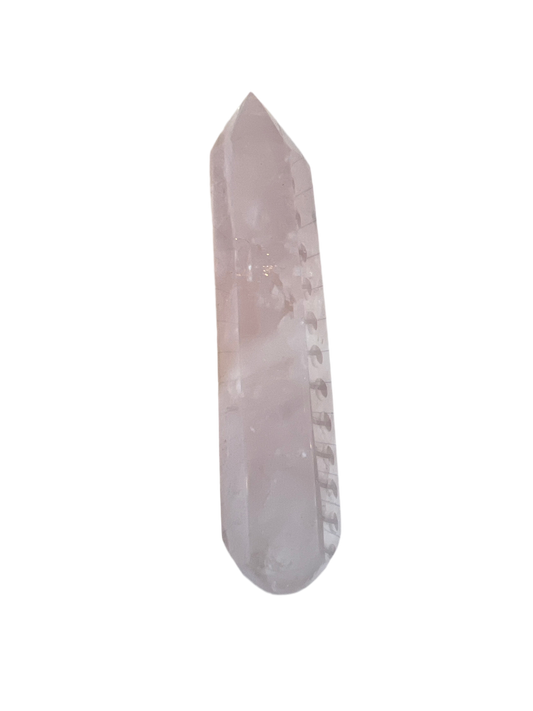 Rose Quartz Crystal Massage Wand