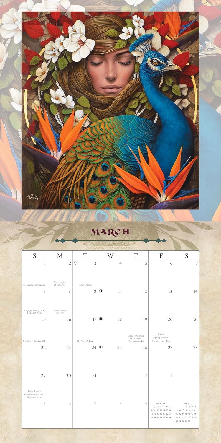 Llewellyn's 2026 Wild Woman Rising Calendar