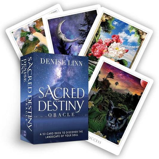 Sacred Destiny Oracle by Denise Linn – a 44‑card deck and guidebook for discovering your purpose, destiny, and soul path.
