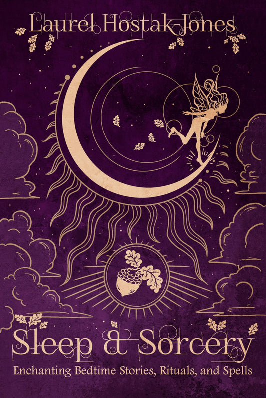 📋 Copy Alt Text:
Sleep & Sorcery by Laurel Hostak Jones – a dreamy journey through guided meditations, myths, and magical bedtime tales.

