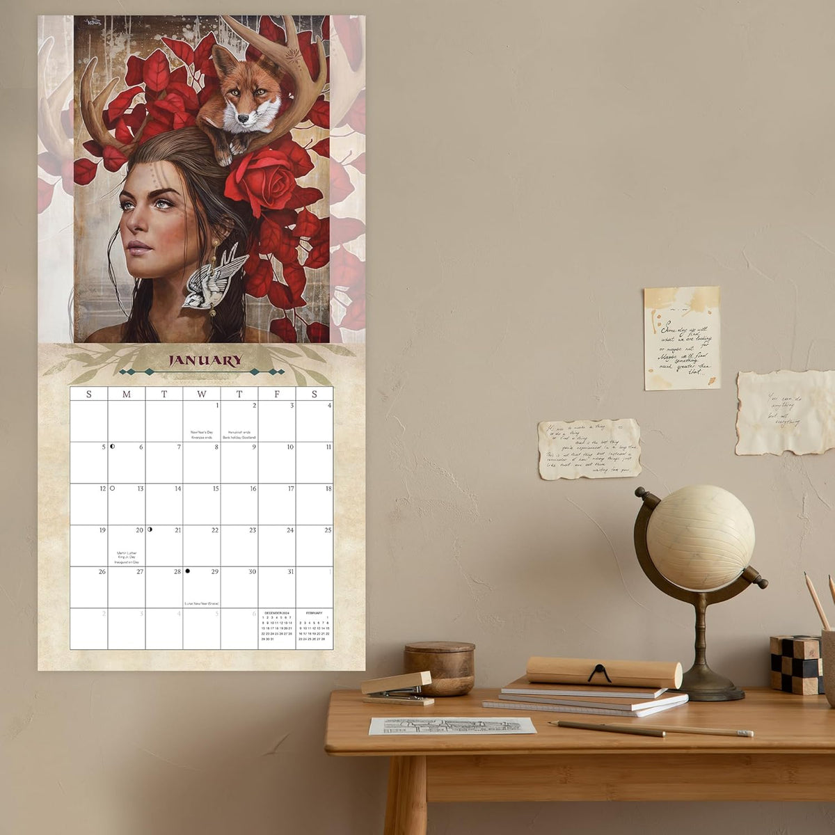 Llewellyn's 2026 Wild Woman Rising Calendar
