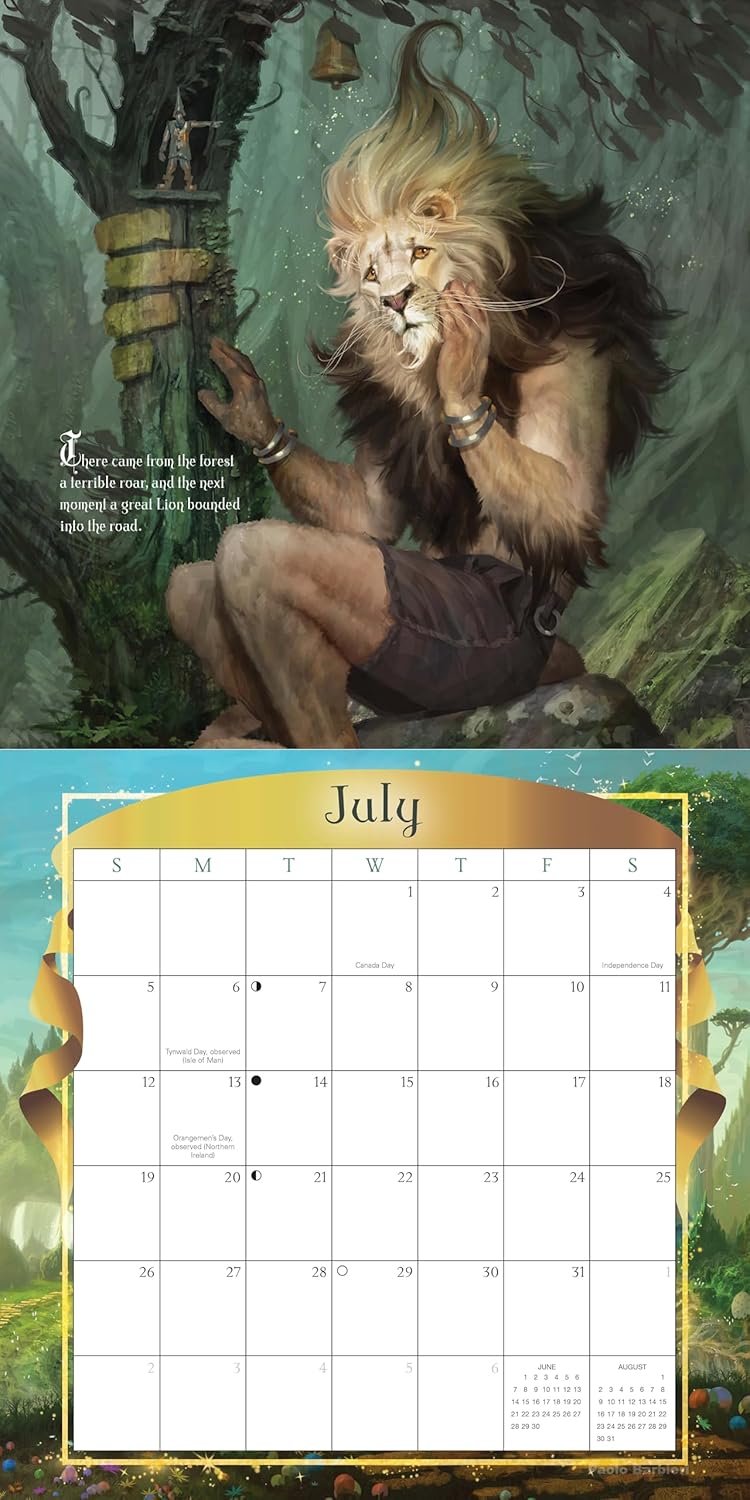 Llewellyn's 2026 Wizard of Oz Calendar