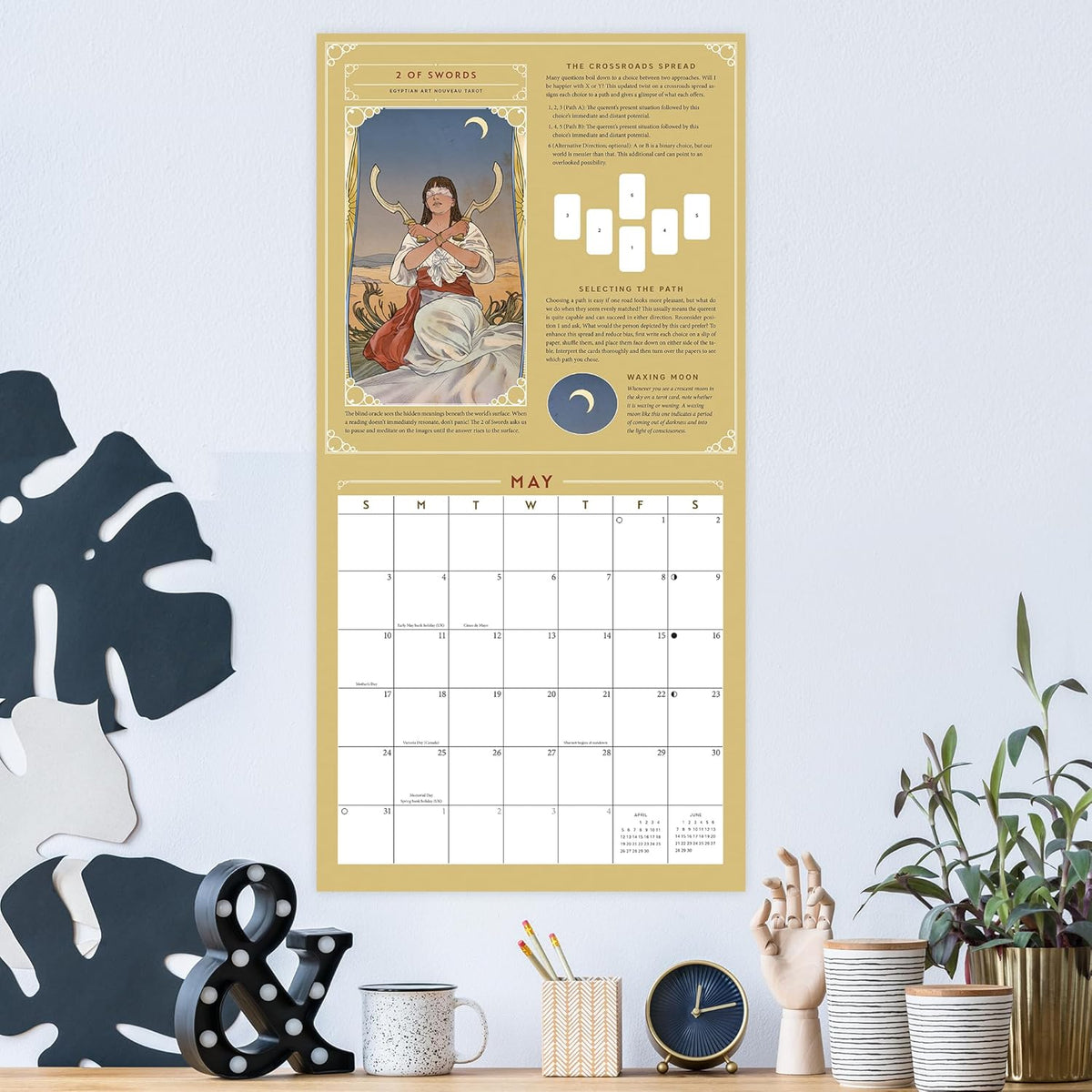 Llewellyn's 2026 Tarot Calendar