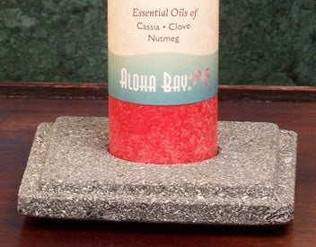 Lavastone Pillar Candle Holder