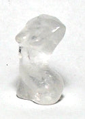 1.3" STONE GODDESS IN CLEAR QUARTZ