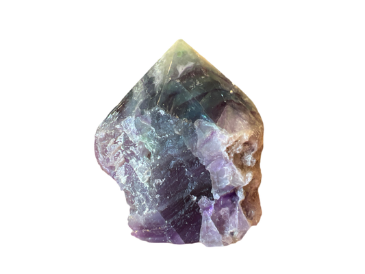 Fluorite Top Polished Point - A