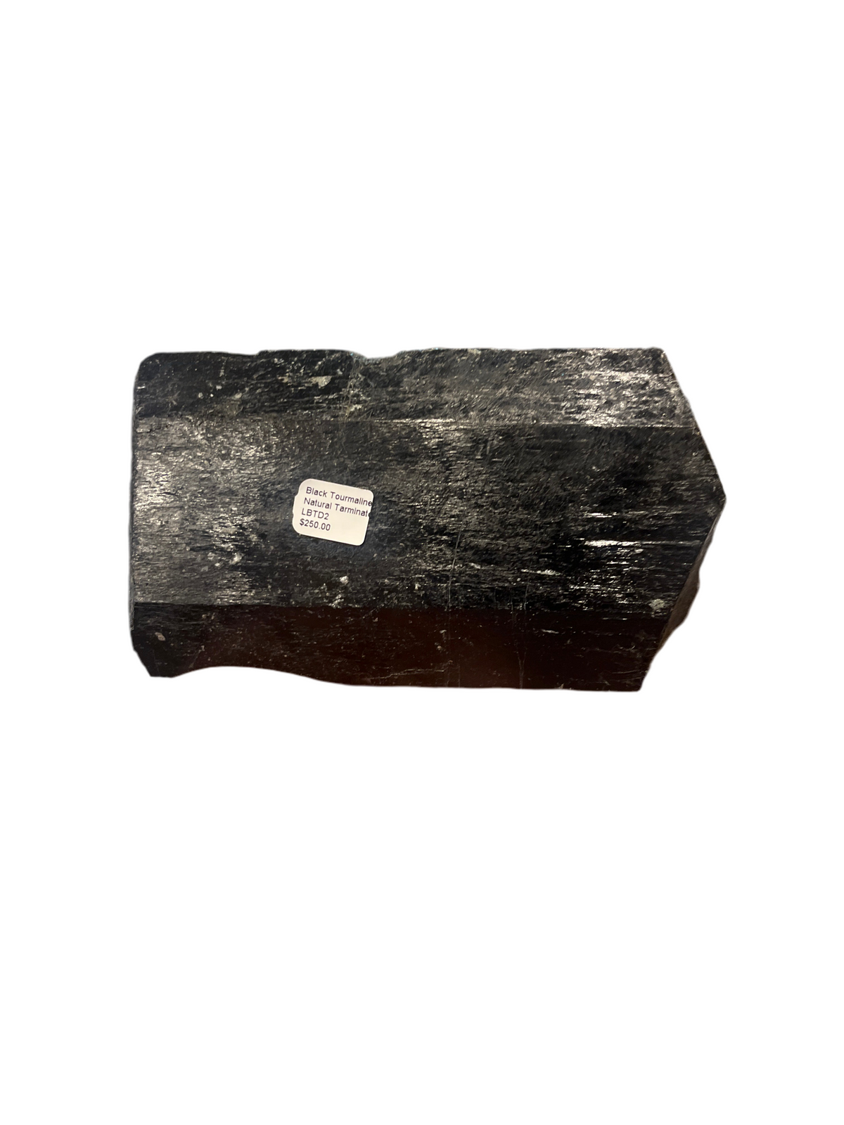 Black Tourmaline Natural Polished Terminated