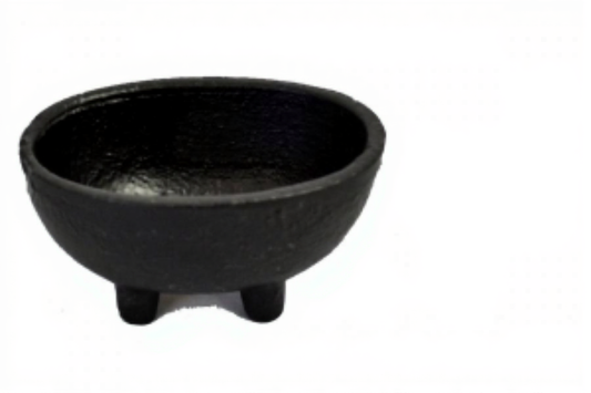 Cast Iron Cauldron 2.5"L x 2"W x 2"H