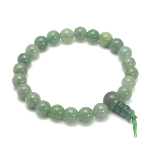 Green Aventurine 8MM Beaded Power Bracelet