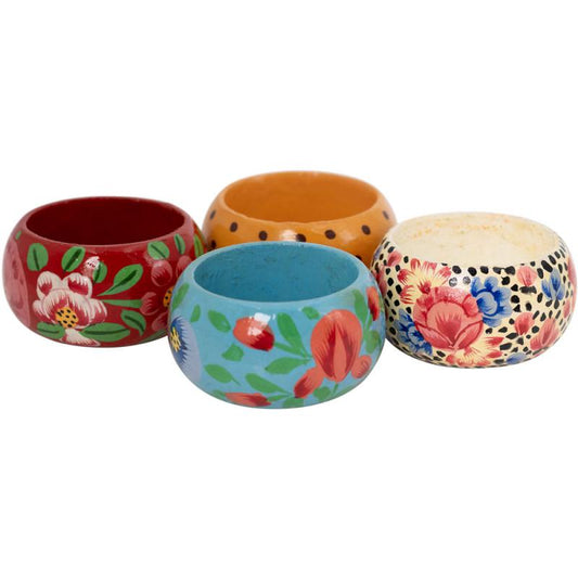 PAPER MACHE TEA LIGHT HOLDER