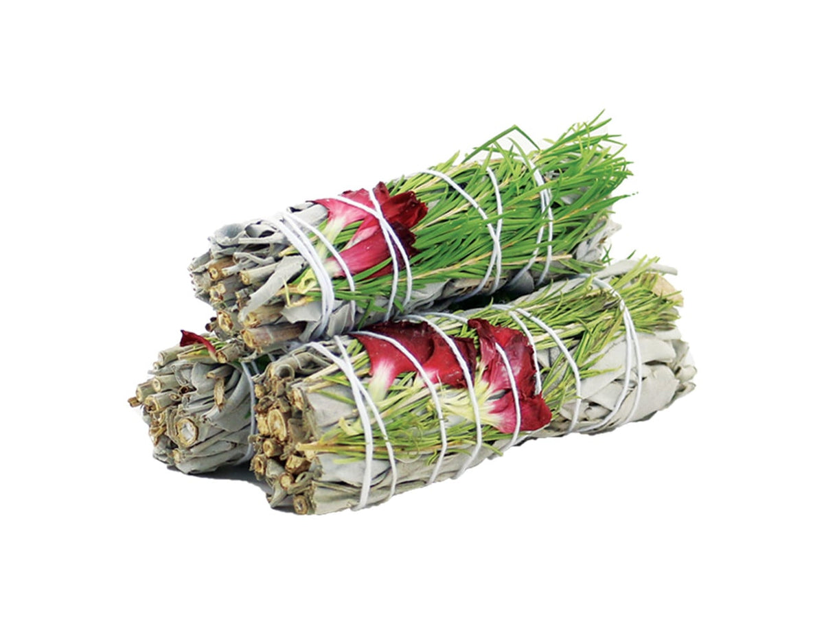 4" Sweet Morning White Sage Smudge Stick