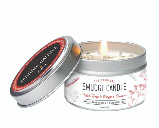 White Sage & Dragon’s Blood Smudge Candle – 100g