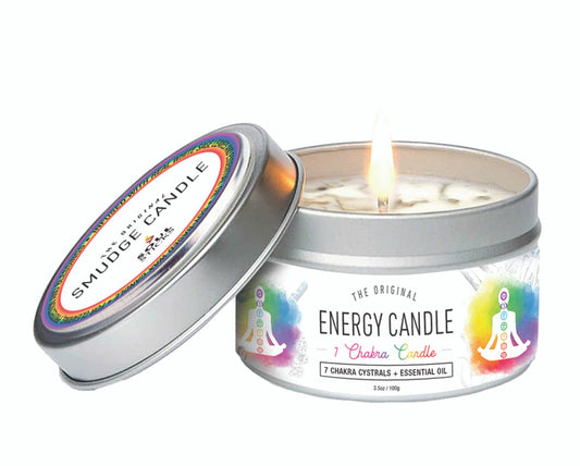 7 Chakras Smudge Candle – 100g