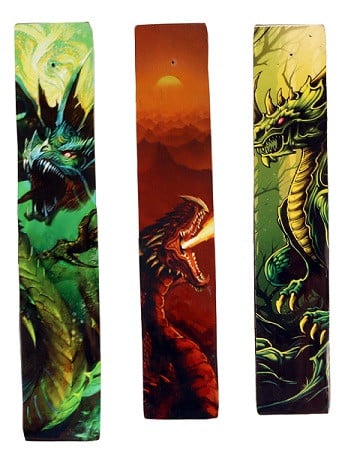 11″ Dragon Wooden Incense Ashcatchers