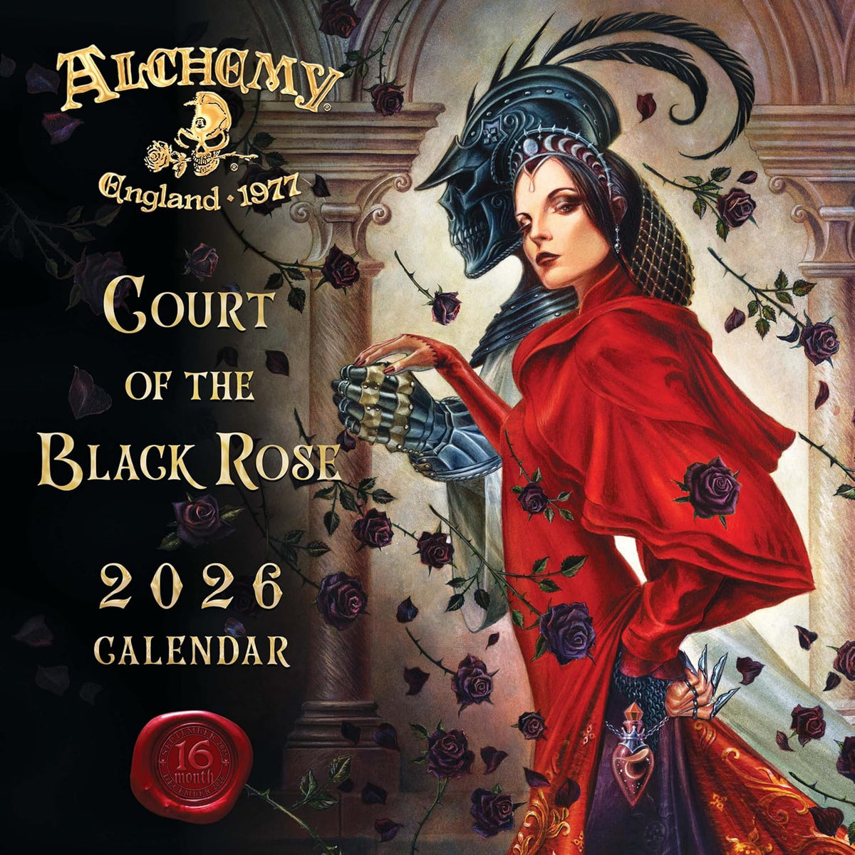 Alchemy 1977 Gothic 2026 Calendar