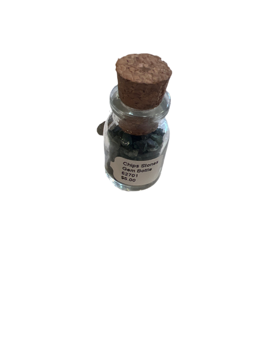 Chips Stones Gem Bottle