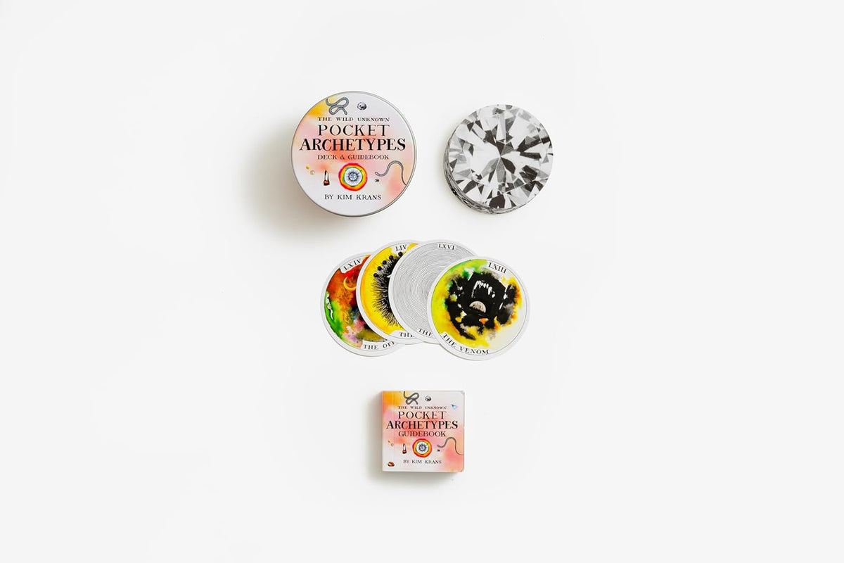 Wild Unknown Pocket Archetypes Deck: A NYT Bestselling Author's Pocket Divination Deck with 78 Circular Cards by Kim Krans