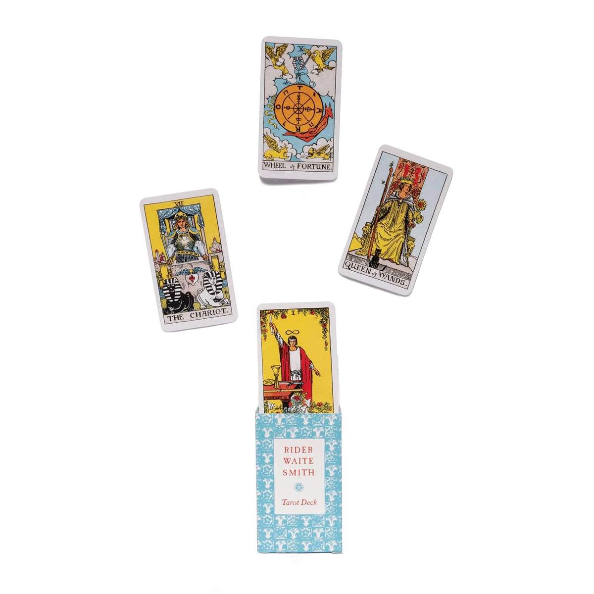 Guided Tarot Box Set: Illustrated Book & Rider Waite Smith Tarot Deck by Stefanie Caponi