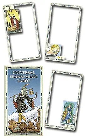 Universal Tarot Transparent Deck by Lo Scarabeo