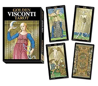 Golden Visconti Tarot Grand Trumps by Lo Scarabeo