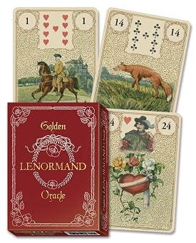 Golden Lenormand Oracle by Lo Scarabeo
