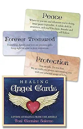 Healing Angel Cards New Edition By Toni Carmine Salerno