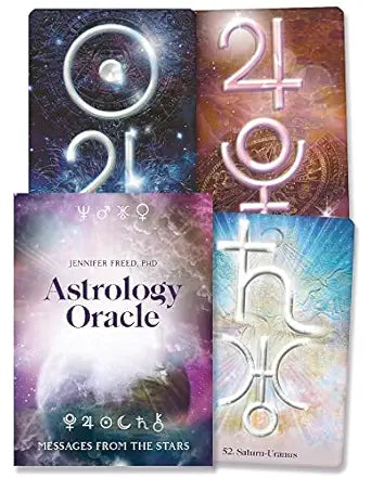 Astrology Oracle: Messages from the Stars by Jennifer Freed (Author), Laila Savolainen