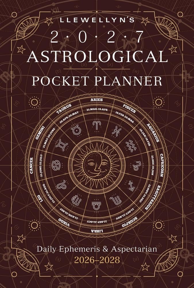 Llewellyn's 2027 Astrological Pocket Planner: Daily Ephemeris & Aspectarian 2026-2028