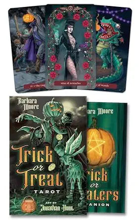 Trick or Treat Tarot: Small Kit Edition by Barbara Moore