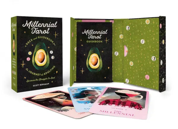 Millennial Tarot A Deck and Guidebook for the Journey of Adulting By Scott Bergman