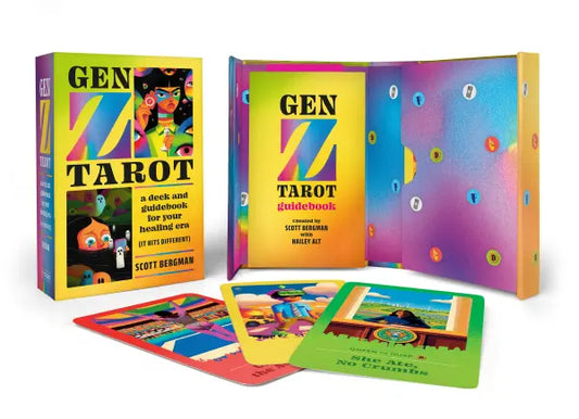Gen Z Tarot A Deck and Guidebook for Your Healing Era (It Hits Different) By Scott Bergman