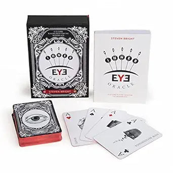 Inner Eye Oracle: A 52-Card Playing Deck for the Modern Age (Oracle Kit Box Set with 52 Cards and Guide Book) by Steven Bright