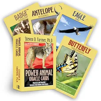 Power Animal Oracle Cards: Practical and Powerful Guidance from Animal Spirit Guides by Steven D. Farmer PhD