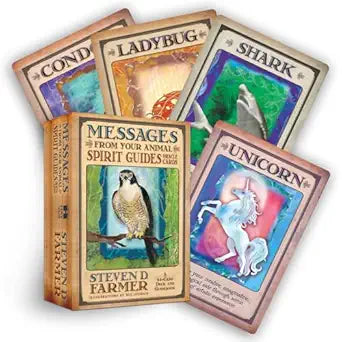 Messages from Your Animal Spirit Guides Oracle Cards: A 44-Card Deck and Guidebook! by Steven D. Farmer PhD